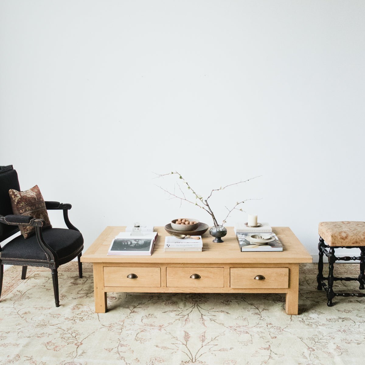 Reclaimed Wood Bread Board Coffee Table | Floor Sample - elsie green - reclaimed wood furniture