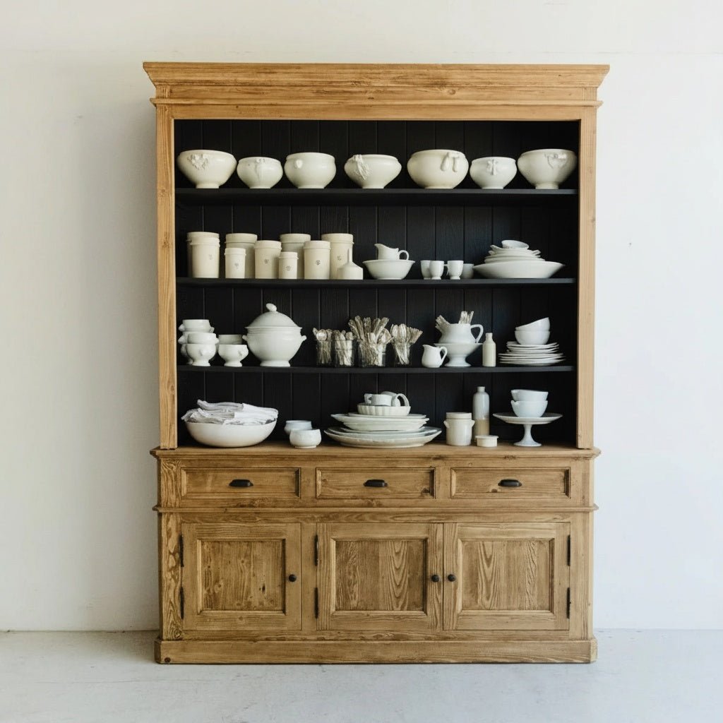 Reclaimed Wood Buffet & Hutch - elsie green - Custom Furniture