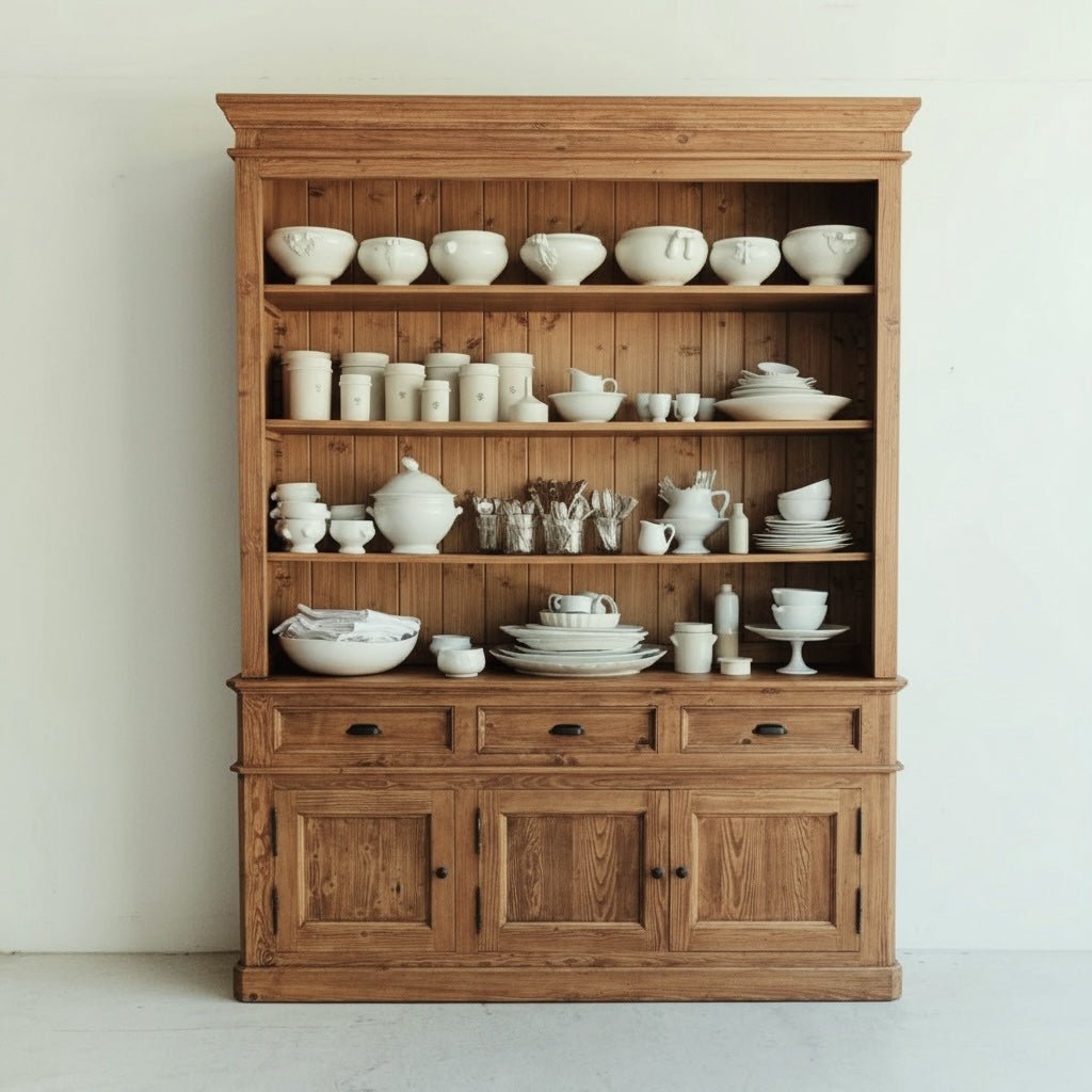 Reclaimed Wood Buffet & Hutch - elsie green - Custom Furniture