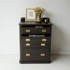 Reclaimed Wood Campaign Chest - elsie green - reclaimed wood furniture