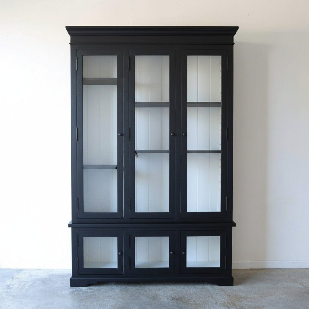 Reclaimed Wood China Closet - elsie green - Custom Furniture