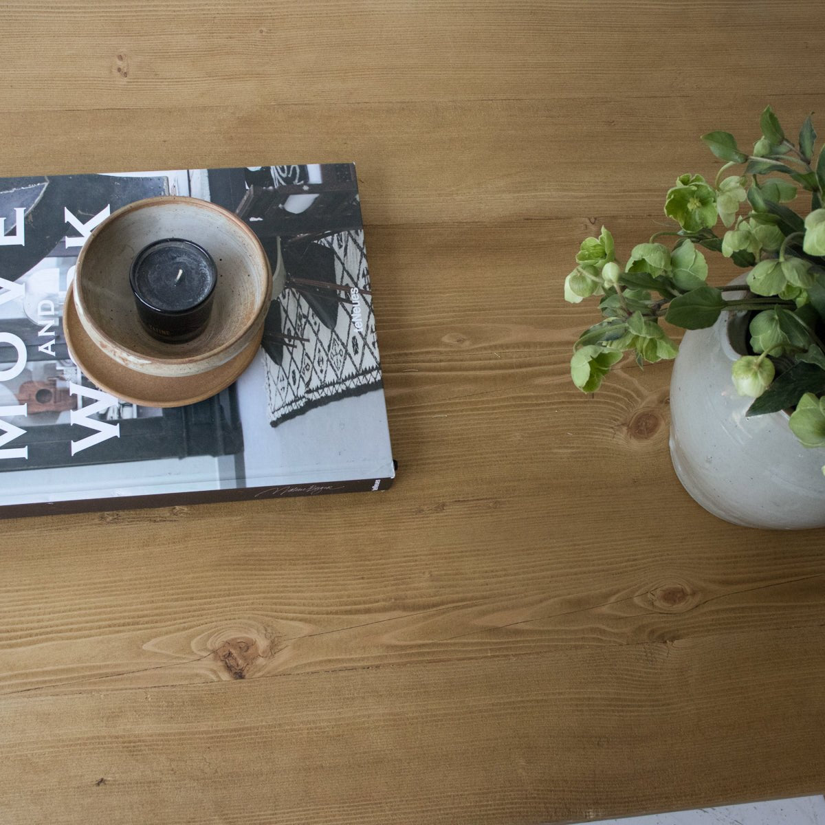 Reclaimed Wood Coffee Table - elsie green - Custom Furniture