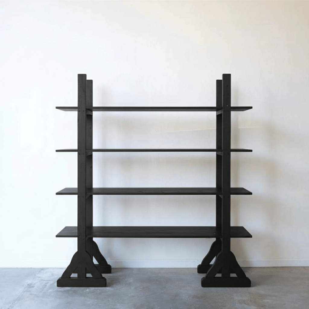 Reclaimed Wood Etagere - elsie green - Custom Furniture