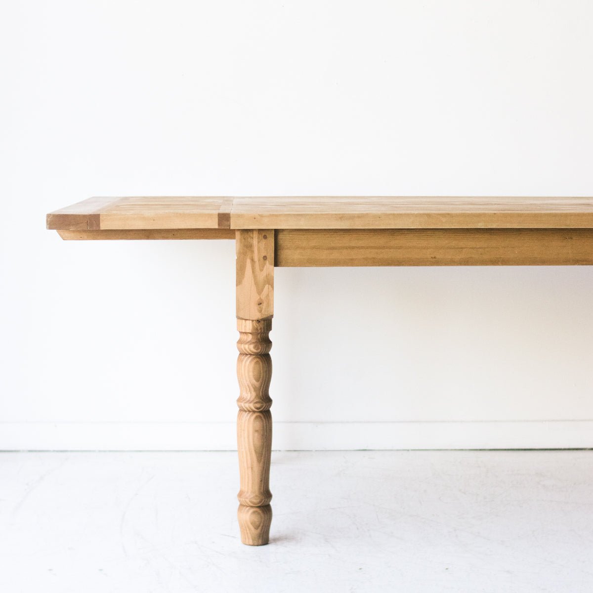 Reclaimed Wood Farm Table | Slim Edition | Floor Sample - elsie green - reclaimed wood furniture