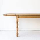 Reclaimed Wood Farm Table | Slim Edition | Floor Sample - elsie green - reclaimed wood furniture
