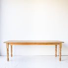 Reclaimed Wood Farm Table | Slim Edition | Floor Sample - elsie green - reclaimed wood furniture
