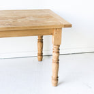 Reclaimed Wood Farm Table | Slim Edition | Floor Sample - elsie green - reclaimed wood furniture