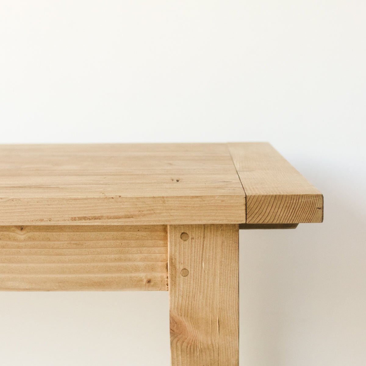 Reclaimed Wood Farm Table | Slim Edition | Floor Sample - elsie green - reclaimed wood furniture