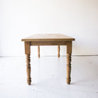 Reclaimed Wood Farm Table | Slim Edition | Floor Sample - elsie green - reclaimed wood furniture