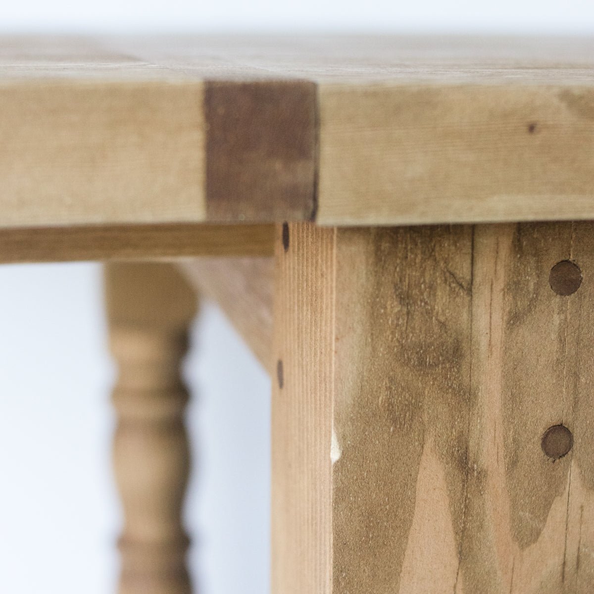 Reclaimed Wood Farm Table | Slim Edition | Floor Sample - elsie green - reclaimed wood furniture