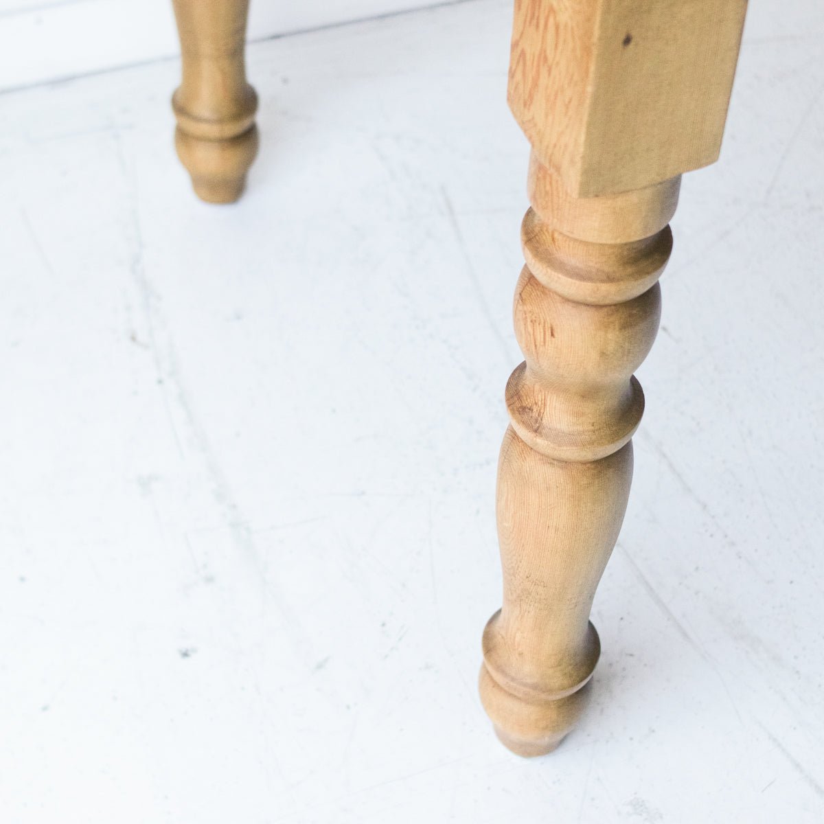 Reclaimed Wood Farm Table | Slim Edition | Floor Sample - elsie green - reclaimed wood furniture