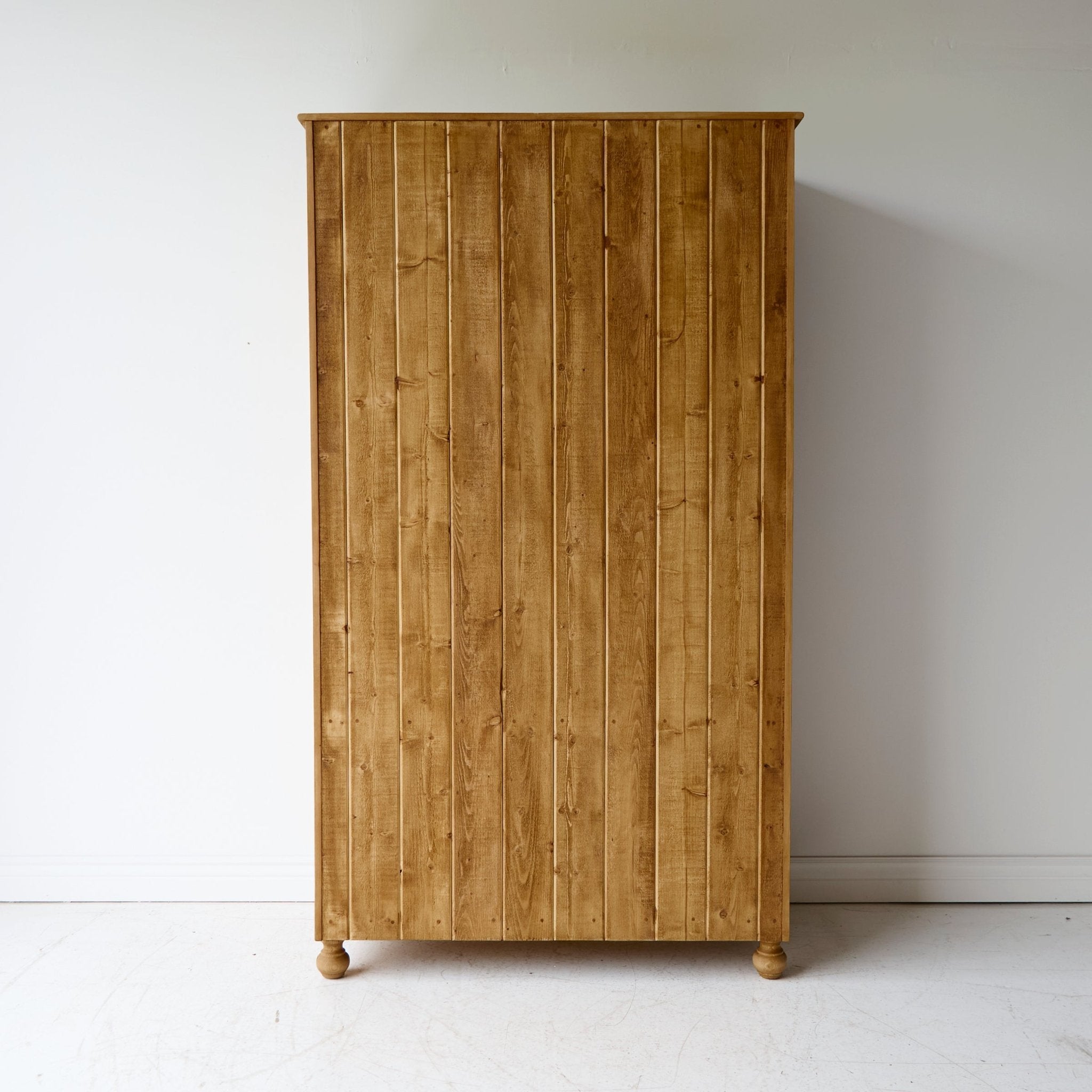 Reclaimed Wood Farmhouse Armoire - elsie green - reclaimed wood furniture