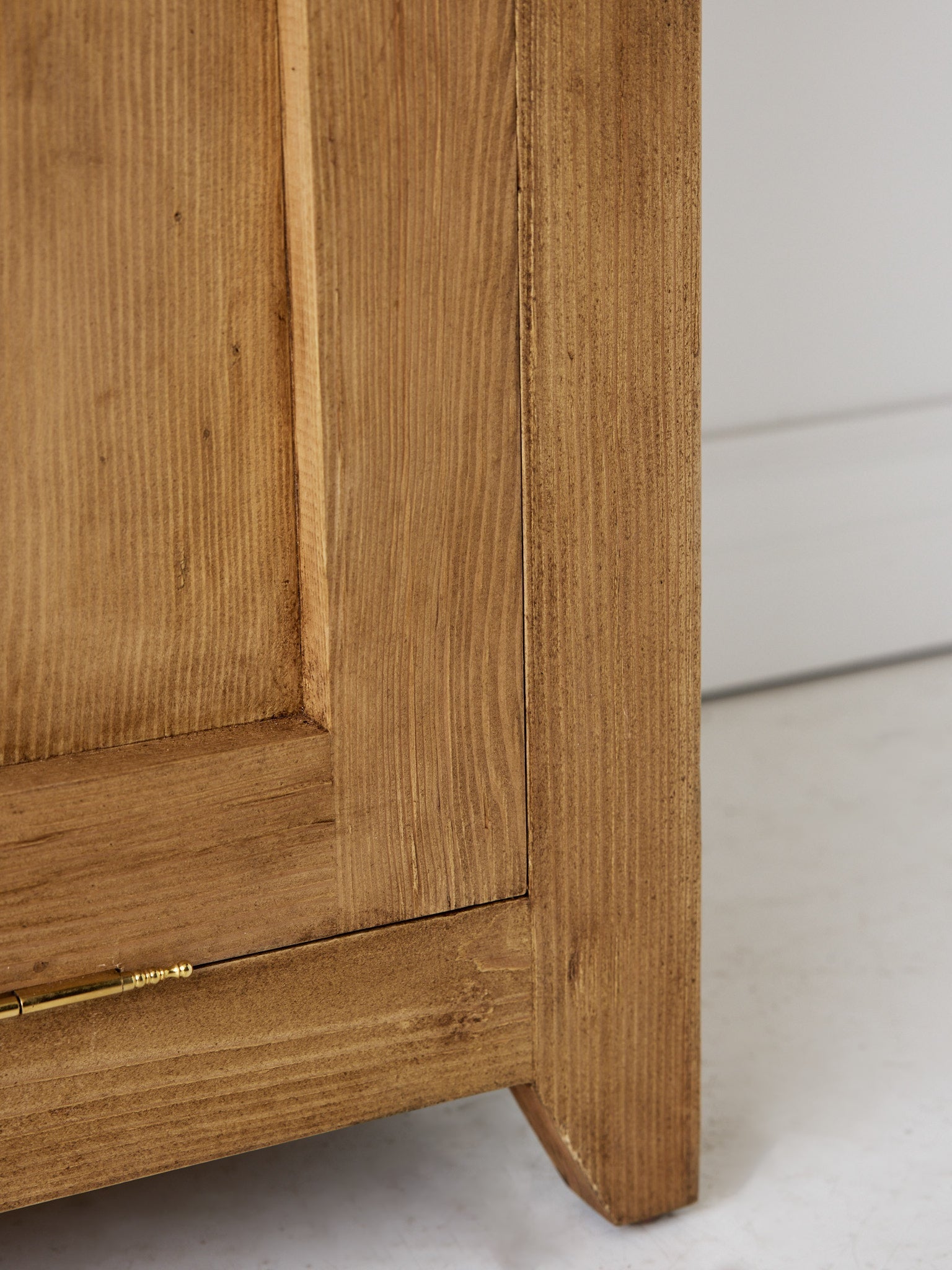 Reclaimed Wood Farmhouse Baker's Cabinet | Floor Sample - elsie green - Custom Furniture