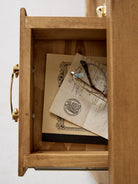 Reclaimed Wood Farmhouse Baker's Cabinet | Floor Sample - elsie green - Custom Furniture