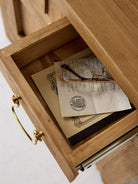 Reclaimed Wood Farmhouse Baker's Cabinet | Floor Sample - elsie green - Custom Furniture