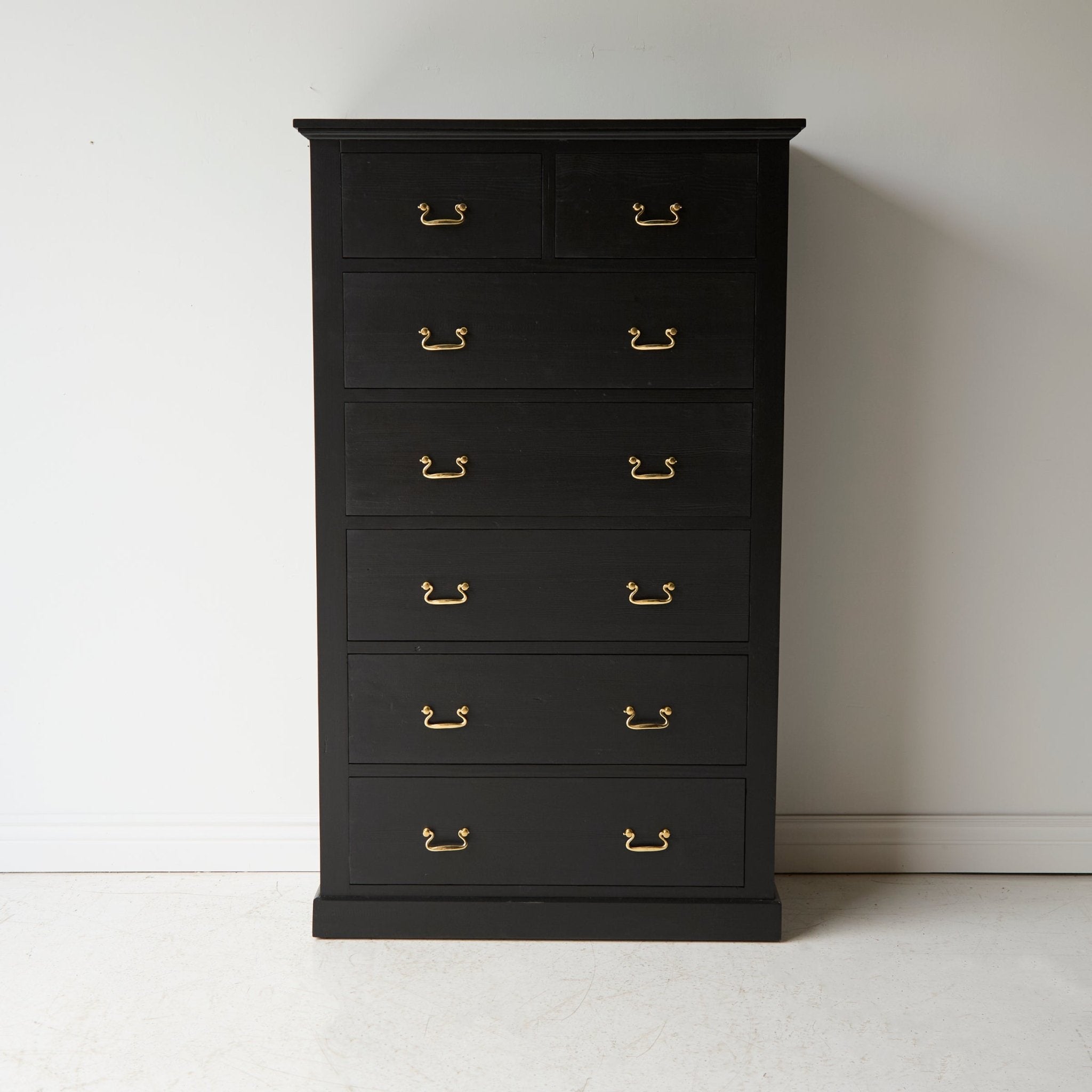 Reclaimed Wood Farmhouse Tall Dresser - elsie green - reclaimed wood furniture