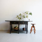 Reclaimed Wood Island - elsie green - Custom Furniture