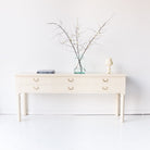 Reclaimed Wood Linen Press - elsie green - Custom Furniture