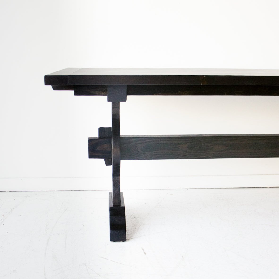 Reclaimed Wood Monastery Dining Table - elsie green - reclaimed wood furniture