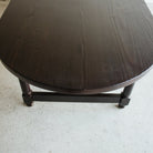 Reclaimed Wood Oval Farm Table | Floor Sample - elsie green - Custom Furniture