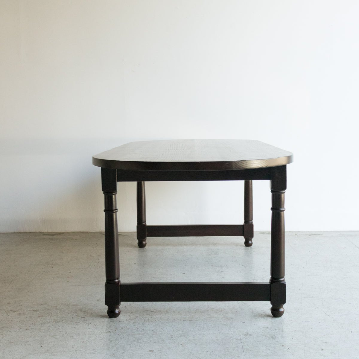 Reclaimed Wood Oval Farm Table | Floor Sample - elsie green - Custom Furniture