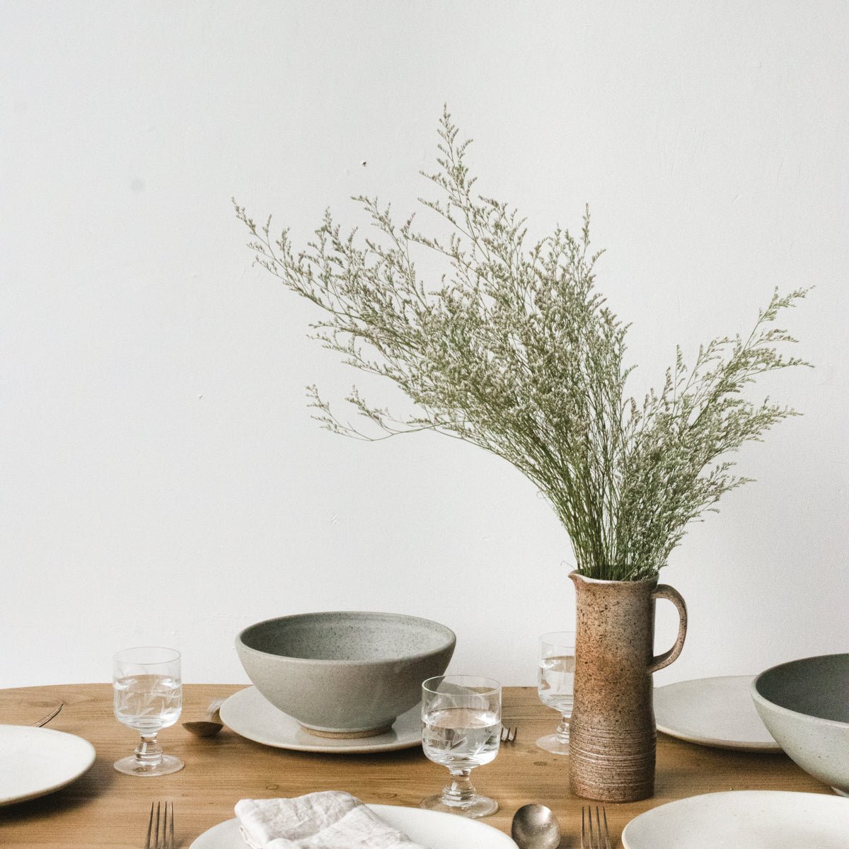 Reclaimed Wood Oval Farm Table | Floor Sample - elsie green - Custom Furniture
