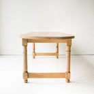 Reclaimed Wood Oval Farm Table | Floor Sample - elsie green - Custom Furniture