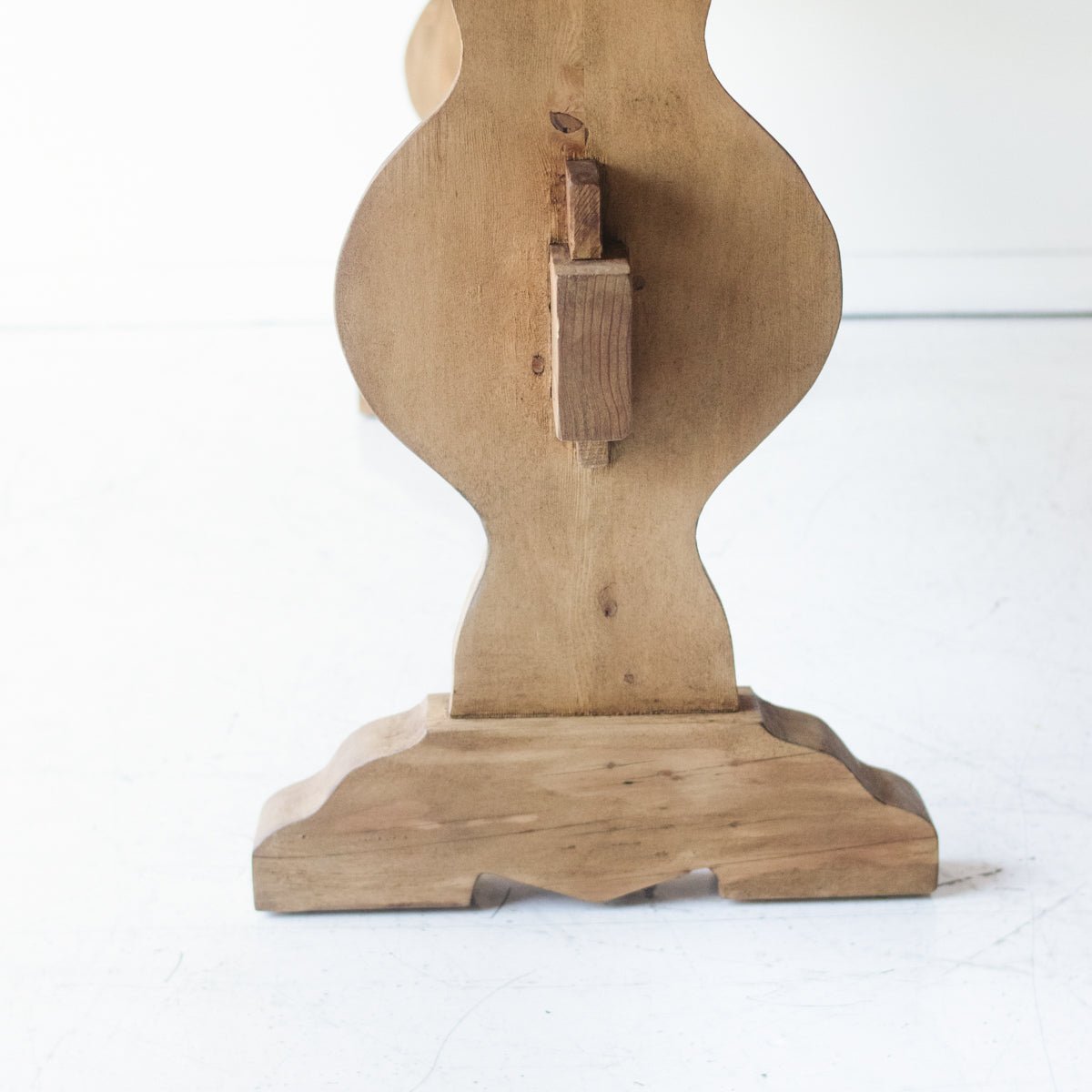 Reclaimed Wood Oval Monastery Dining Table - elsie green - reclaimed wood furniture