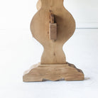 Reclaimed Wood Oval Monastery Dining Table - elsie green - reclaimed wood furniture