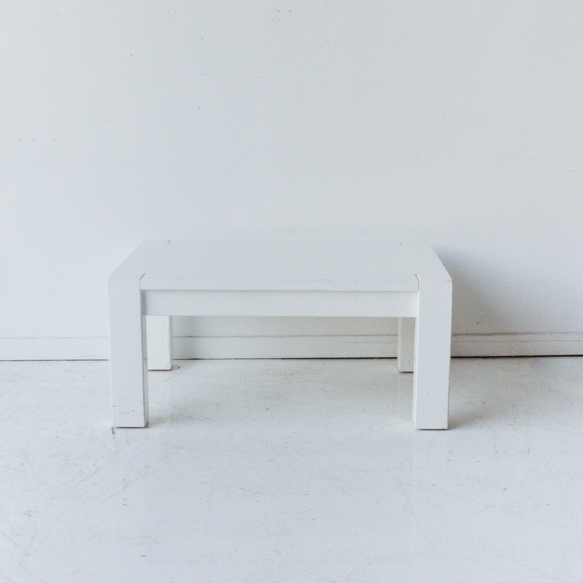 Reclaimed Wood Parsons Coffee Table - elsie green - furniture