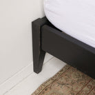 Reclaimed Wood Platform Bed - elsie green - reclaimed wood furniture