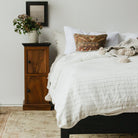 Reclaimed Wood Platform Bed - elsie green - reclaimed wood furniture