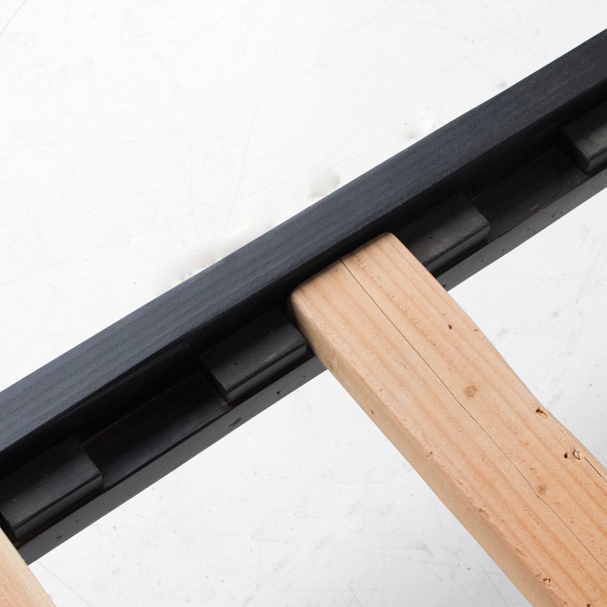 Reclaimed Wood Platform Bed - elsie green - reclaimed wood furniture