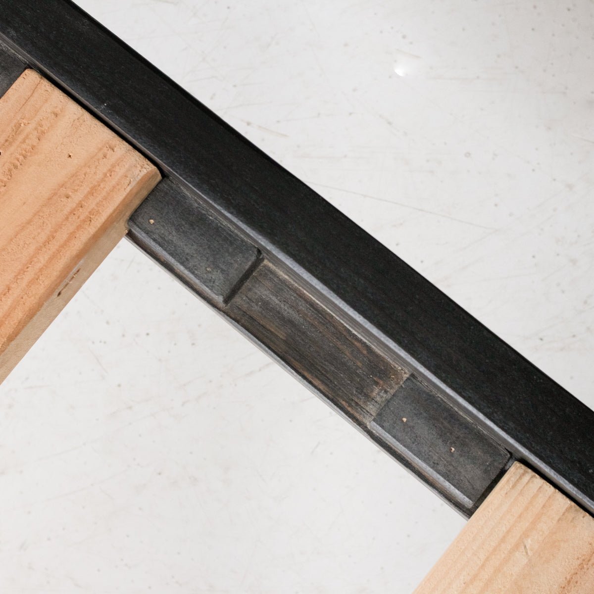 Reclaimed Wood Platform Bed - elsie green - reclaimed wood furniture