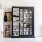 Reclaimed Wood Sliding Door Cabinet - elsie green - Custom Furniture