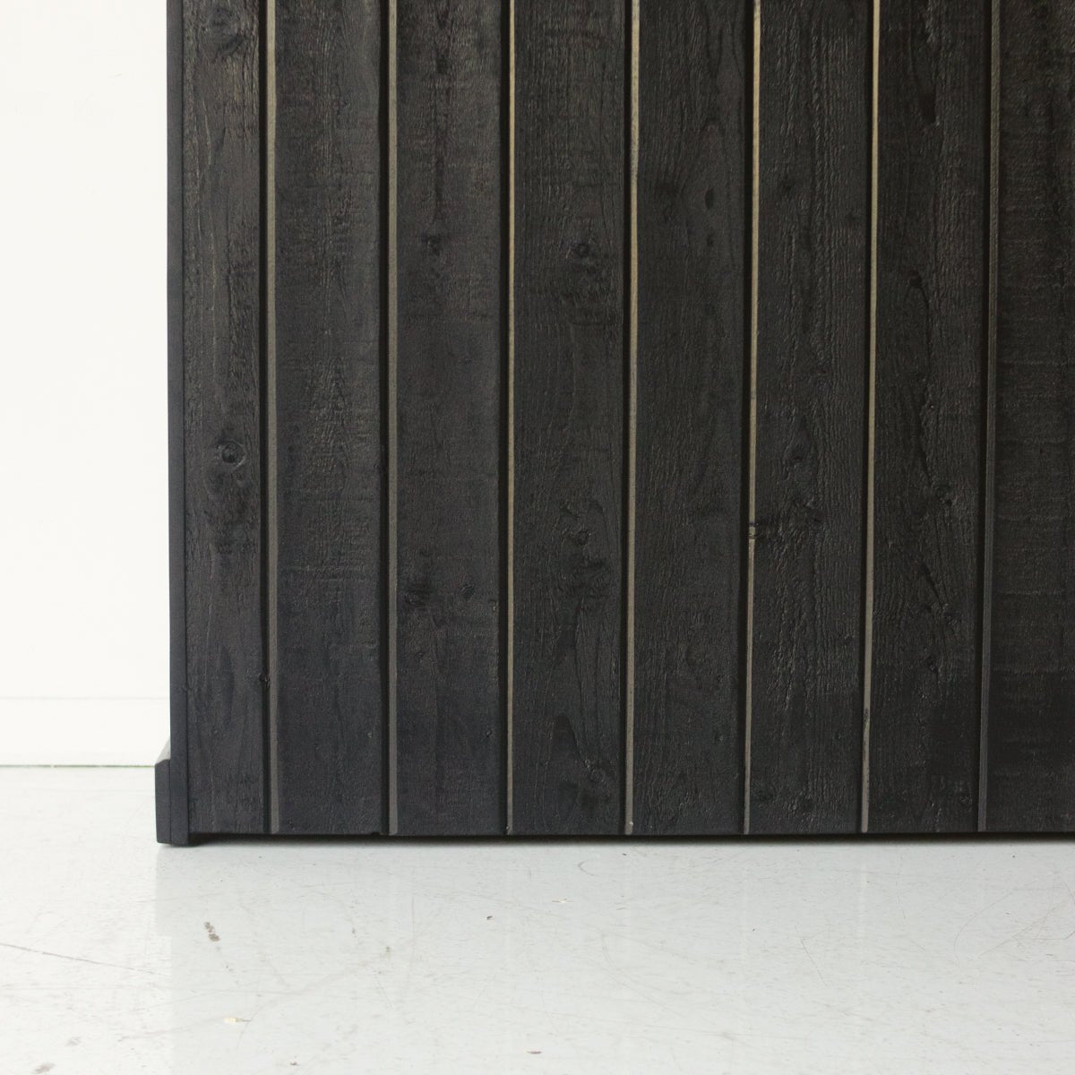 Reclaimed Wood Sliding Glass Door Cabinet | Floor Sample - elsie green - reclaimed wood furniture