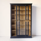 Reclaimed Wood Sliding Glass Door Cabinet | Floor Sample - elsie green - reclaimed wood furniture