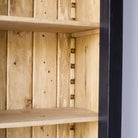 Reclaimed Wood Sliding Glass Door Cabinet | Floor Sample - elsie green - reclaimed wood furniture