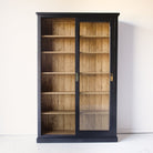 Reclaimed Wood Sliding Glass Door Cabinet | Floor Sample - elsie green - reclaimed wood furniture