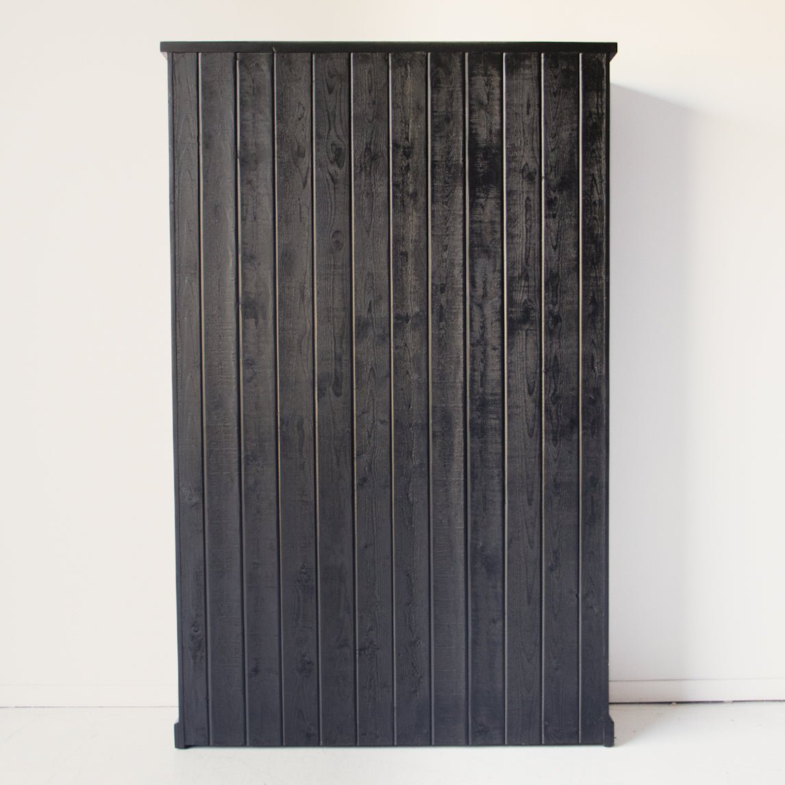 Reclaimed Wood Sliding Glass Door Cabinet | Floor Sample - elsie green - reclaimed wood furniture