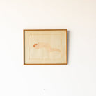 Reclining Nude Watercolor Painting | Dated 1925 - elsie green - Art