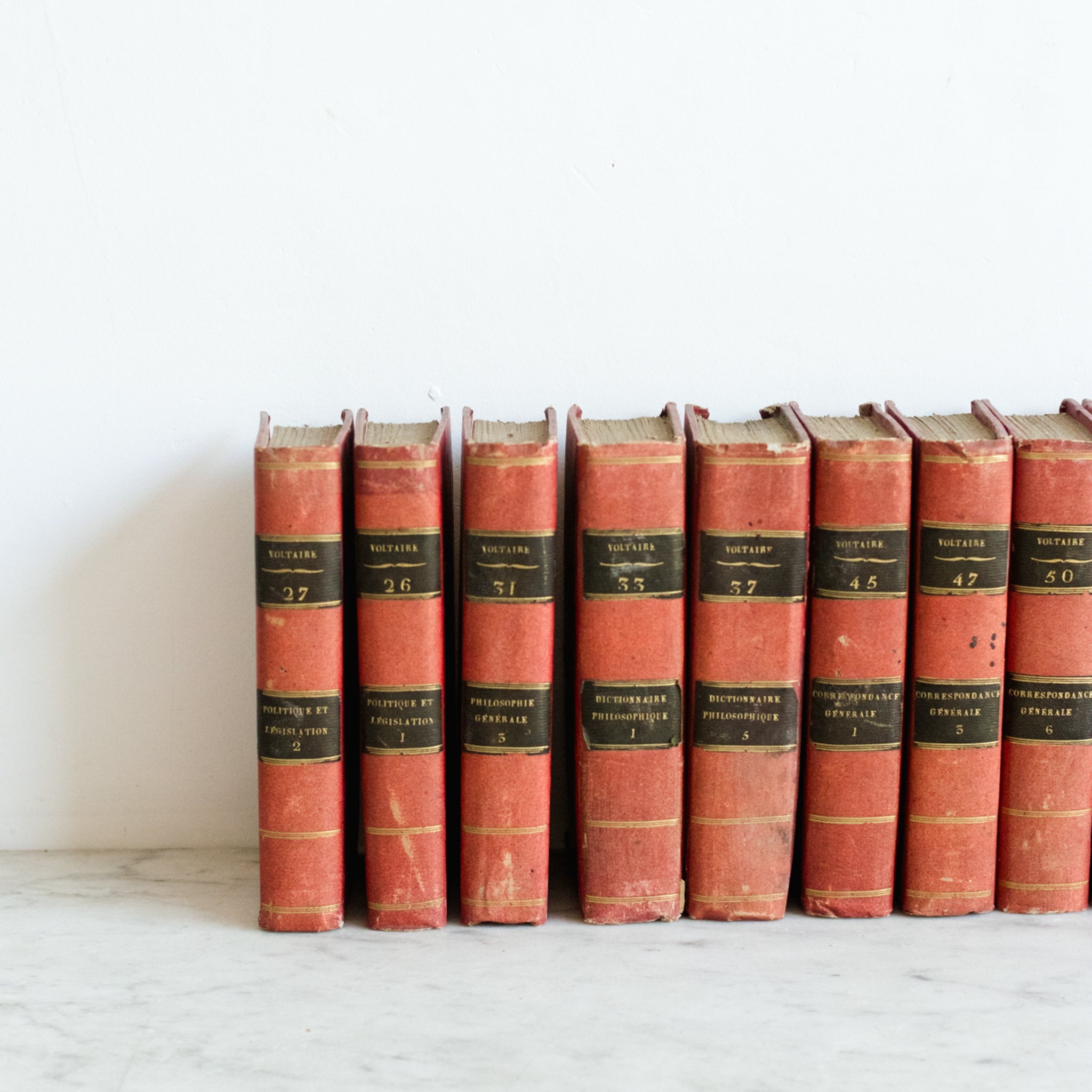 Red Voltaire Volume - elsie green - decor