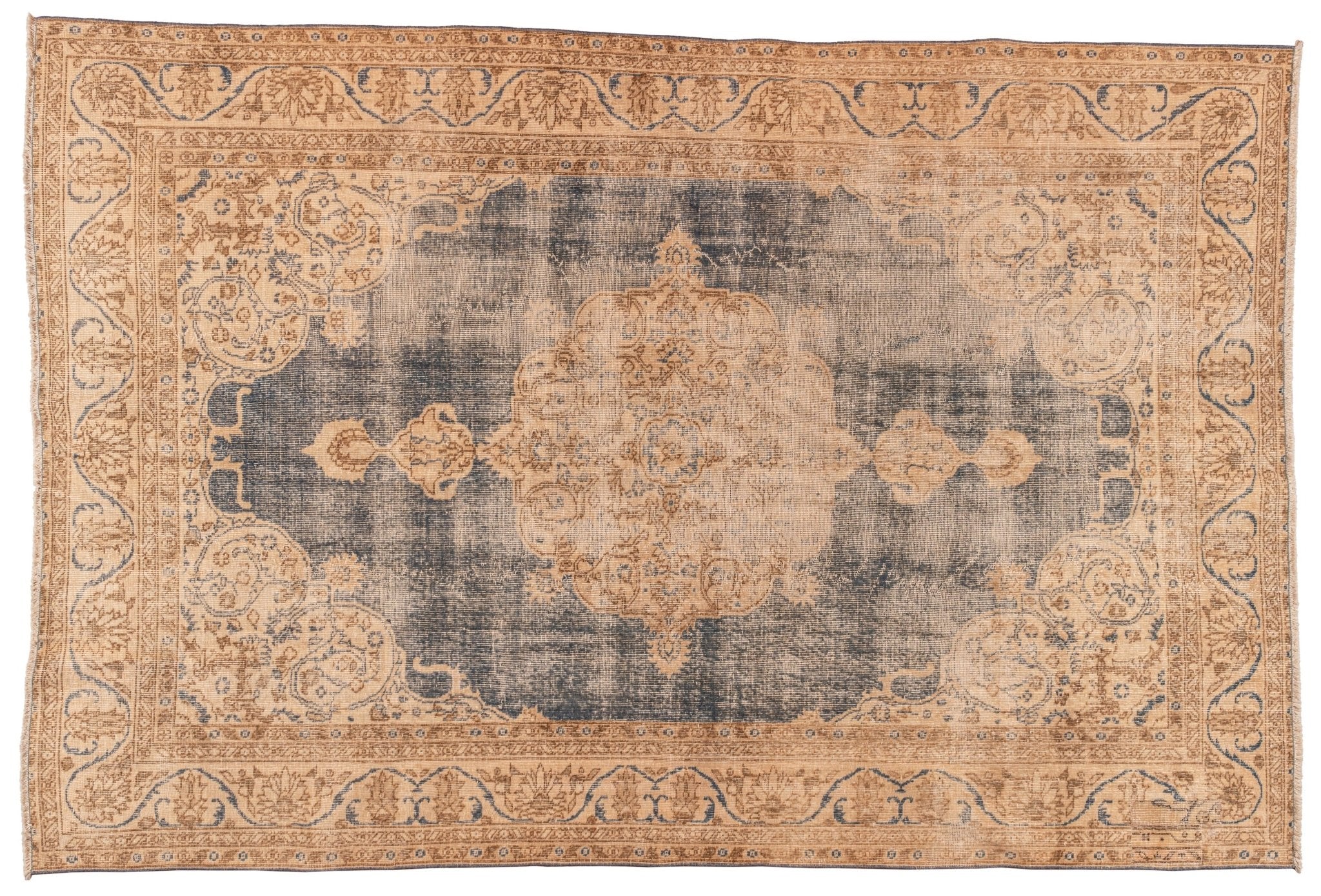 Renne Vintage Rug | 6'7" x 9'11" - elsie green - textiles