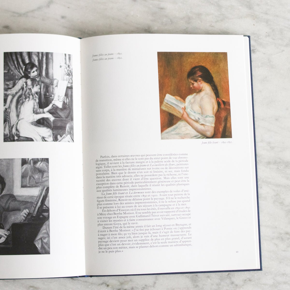 Renoir Vintage Book - elsie green - decor