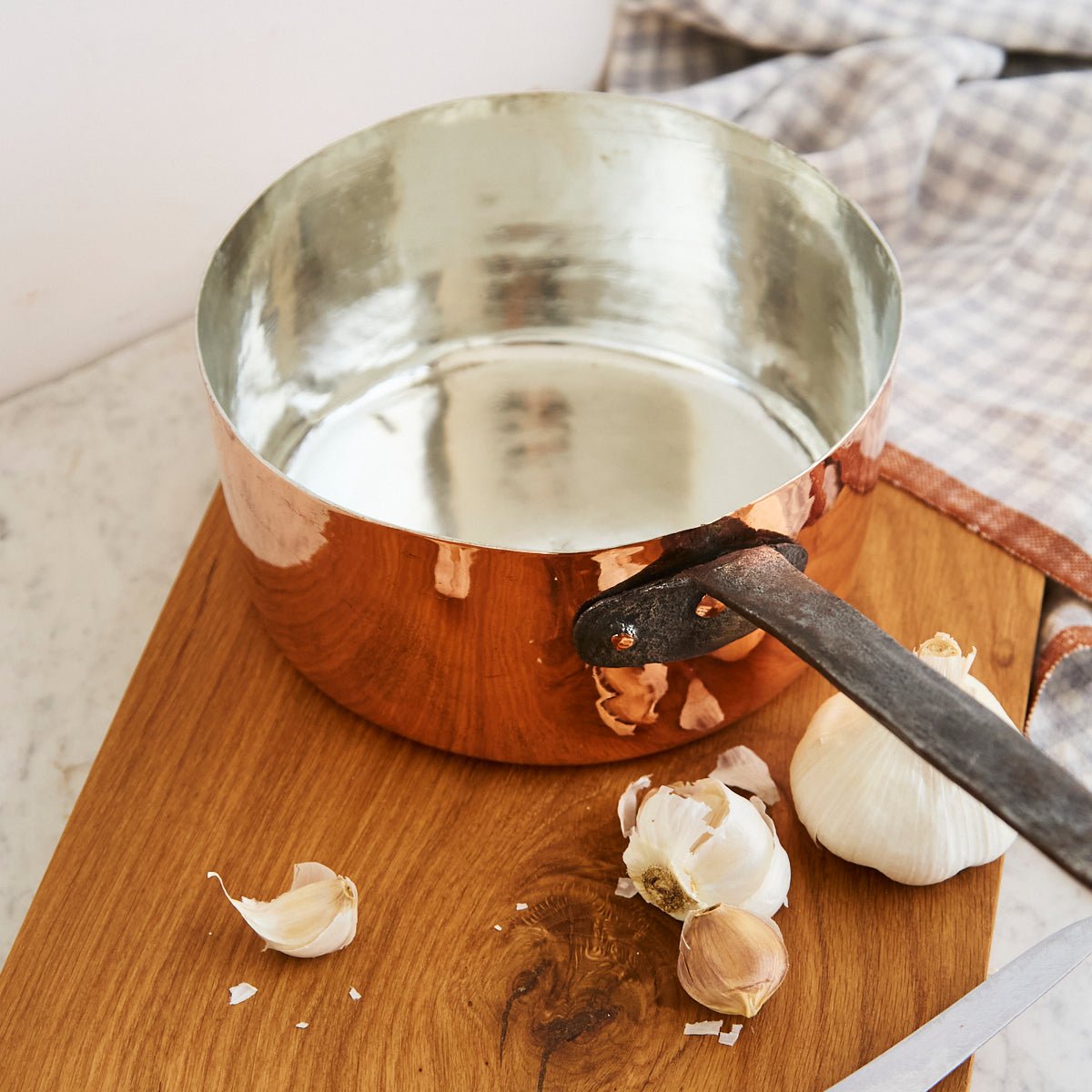 Restored Copper Pot - elsie green - the french kitchen