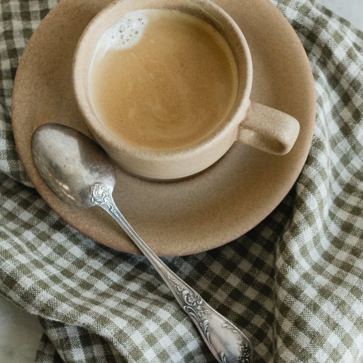 Rhoda Ceram Collection | Pair of Cups and Saucers - elsie green - the french kitchen
