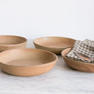 RhodaCeram Collection | Pair of Shallow Bowls - elsie green - the french kitchen