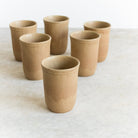 Rhodaceram Numbered Sandstone Pitcher & Set Of 6 Tumblers - elsie green - The French Kitchen