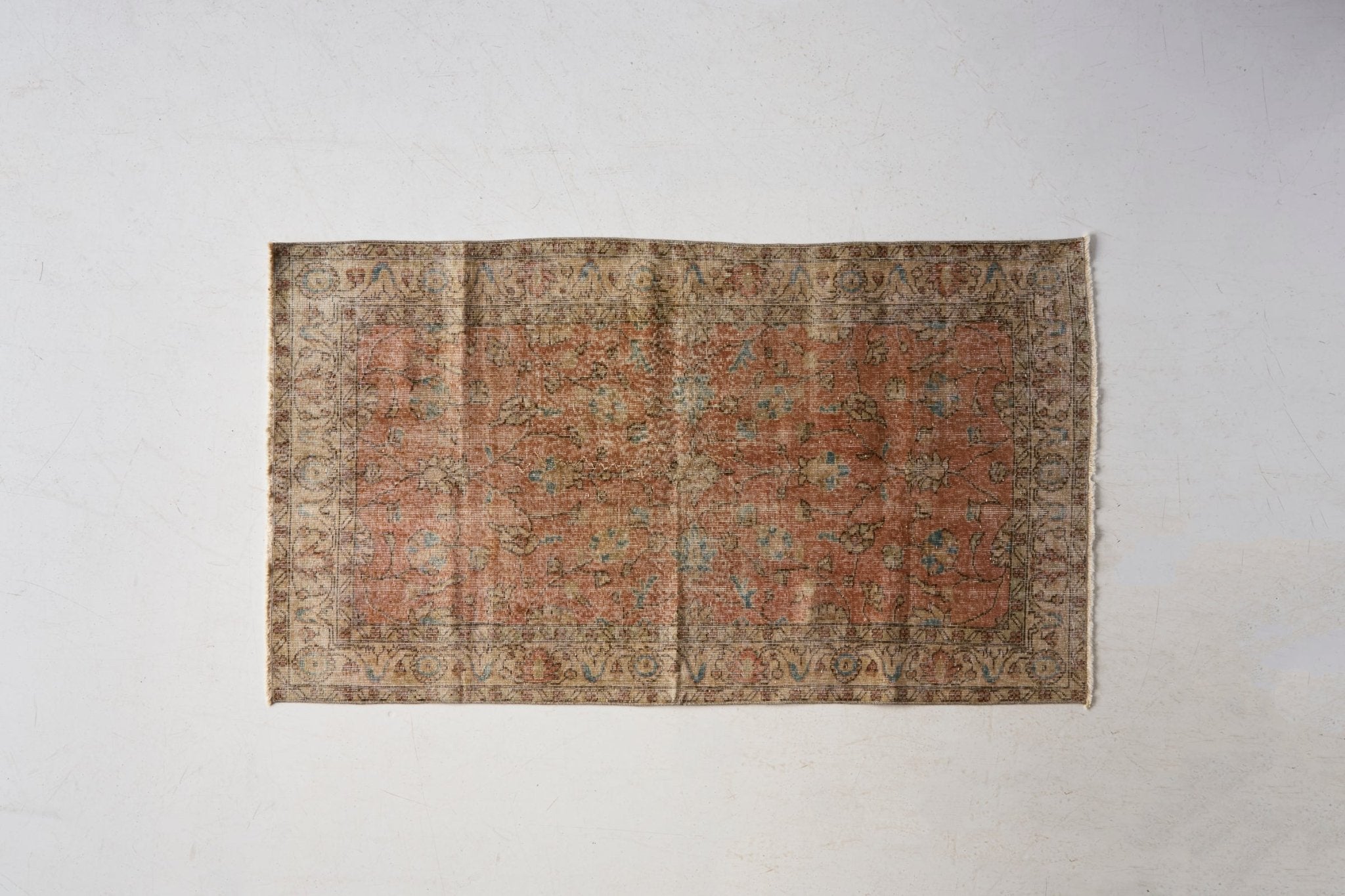 Riom Vintage Rug | 3'10" x 6'8" - elsie green - textiles