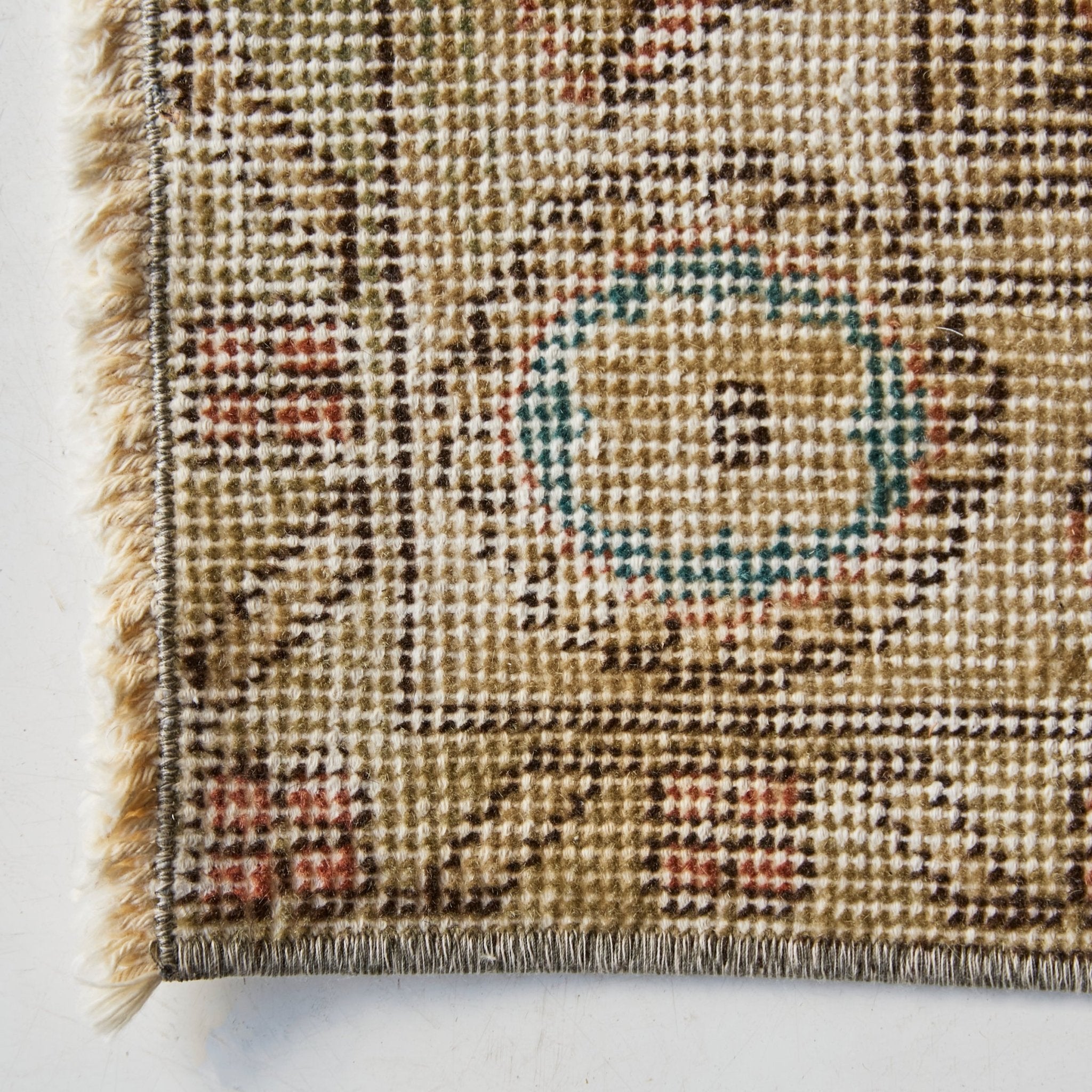 Riom Vintage Rug | 3'10" x 6'8" - elsie green - textiles